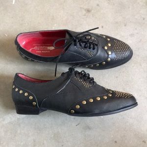 Jeffrey Campbell for Free People leather oxfords